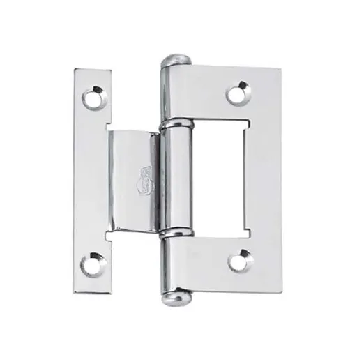 Dobradiça para perfil de alumínio industrial