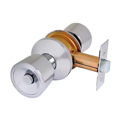 Fechadura tubular 90mm para portas residenciais